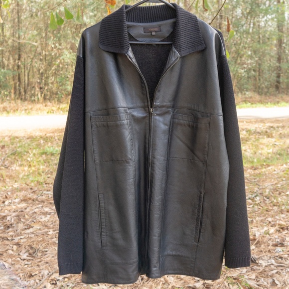 PUNTODUE Other - Vintage PUNTODUE Italian Leather Jacket (black)